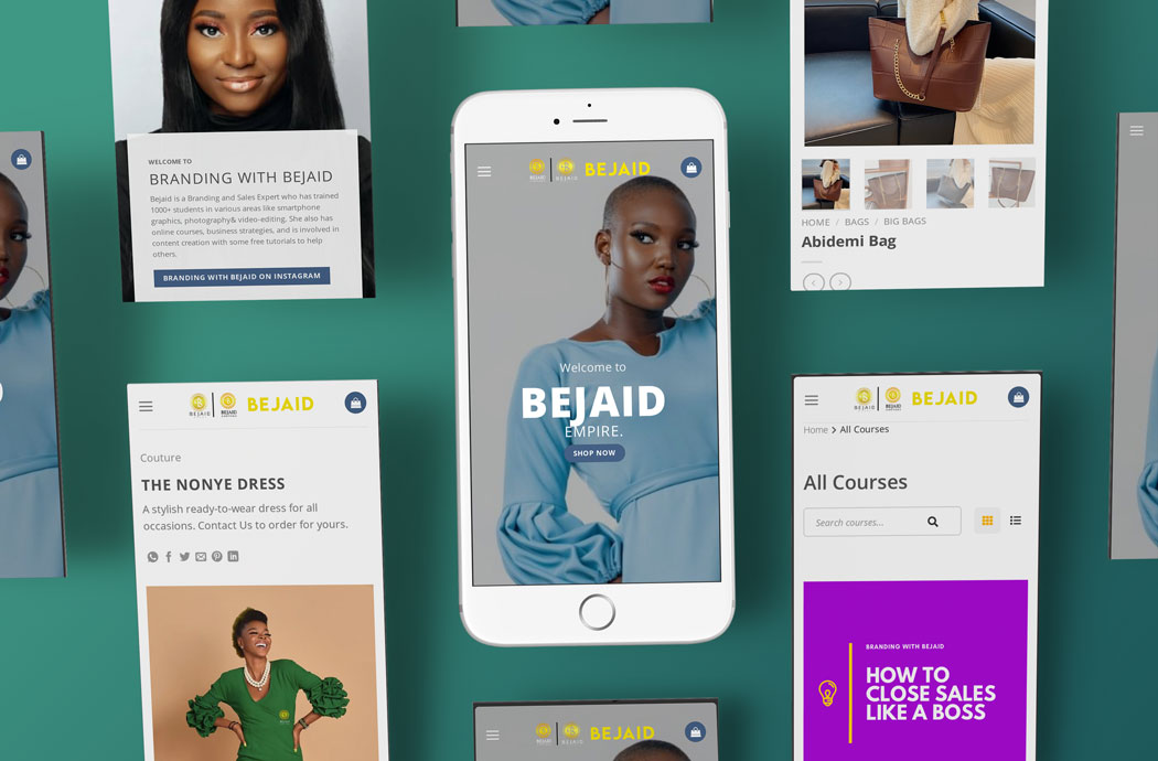 BEJAID – Fashion Brand Website